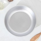 Сковорода с утолщенным дном, 24×6 см, цвет хромированный - Фото 2