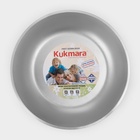 Сковорода KUKMARA, d=18 см, алюминий, цвет хромированный - Фото 6