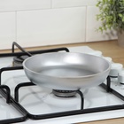 Сковорода KUKMARA, d=18 см, алюминий, цвет хромированный - Фото 4