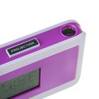 Часы проекционные, дата, календарь, температура, будильник, 2 АА, сиреневый - Фото 4