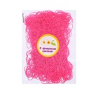 Набор резинок для волос, 200 шт., аромат цветов, цвет розовый - Фото 3