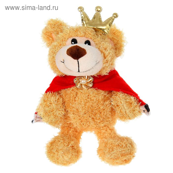 Мягкая игрушка мишка «Царская особа» 17 см - Фото 1