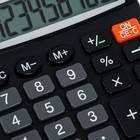 Калькулятор настольный 10-разрядный SDC-810BN, 102*124*25 мм, двойное питание, черный - Фото 3