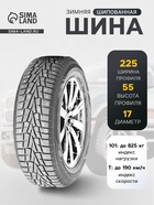 Шина зимняя шипованная Roadstone WinGuard winSpike 225/55 R=17 101T - Фото 1