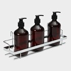 Полка на рейлинг Доляна, 38×9×11.2 см, хромированная - Фото 3