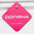 Полка на рейлинг Доляна, 24.5×17×14.5 см, цвет хромированный - Фото 4