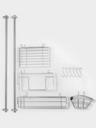 Рейлинговая система для кухни Доляна, базовый набор, 16 предметов - Фото 3