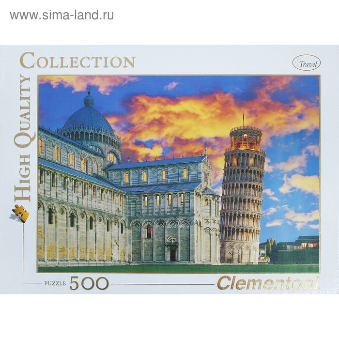 Пазл «Вид на Пизанскую башню», 500 элементов - Фото 1