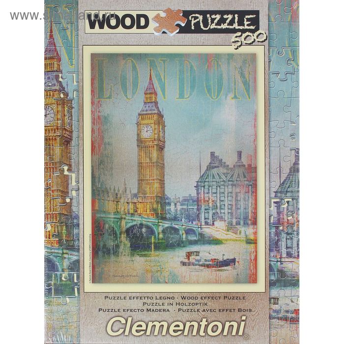 Пазл «Лондон». Патрик Рейд О'Брайен», 500 элементов - Фото 1