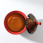 Сахарница дерево хохлома «Большая», 15×10 см - Фото 6