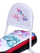 Снегокат «Тимка спорт 4-1 Бабочки», ТС4-1/Б2, со спинкой и ремнём безопасности - Фото 14