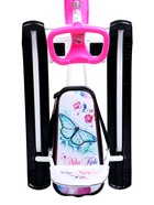 Снегокат «Тимка спорт 4-1 Бабочки», ТС4-1/Б2, со спинкой и ремнём безопасности - Фото 15