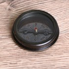 Компас "Паровой двигатель" латунь 2х5,5х5,5 см - фото 24277426