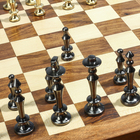 Шахматы латунь "Премиум" 35х18х4,5 см - Фото 3