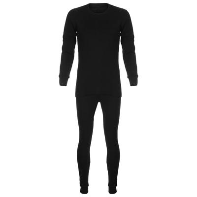 Термобелье мужское «Сибирь», размер 48-50, цвет чёрный