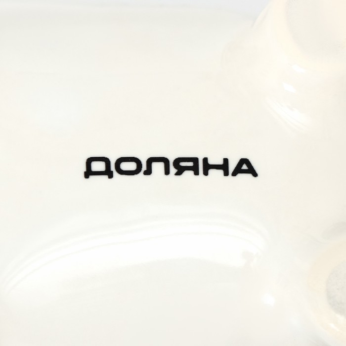 Подставка с губкой Доляна «Переплетение», 250 мл, цвет белый - фото 1908257446