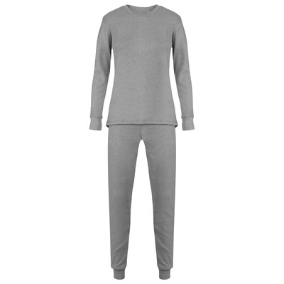 Термобельё женское (лонгслив, кальсоны) «Сибирь», размер 64-66, серое
