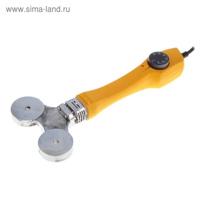 Аппарат для сварки пластиковых труб Denzel DWP-750, 750 Вт, 260-300°, комплект насадок - Фото 1