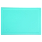 Доска разделочная, 36х25 см, цвет голубой - Фото 1