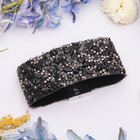 Браслет вечеринка «Агат чёрный» - Фото 2