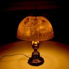 Лампа настольная керамический абажур "Журфикс" 59х37 см - Фото 2