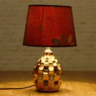 Лампа настольная абажур "Грани" 29х17,5х17,5 см - Фото 2