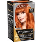 Краска для волос L'Oreal Preference Feria «Паприка», тон Р78, очень интенсивный медный - Фото 1