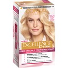 Крем-краска для волос L'Oreal Excellence Creme, тон 10.21 светло-светло русый перламутровый осветляющий - фото 300451922