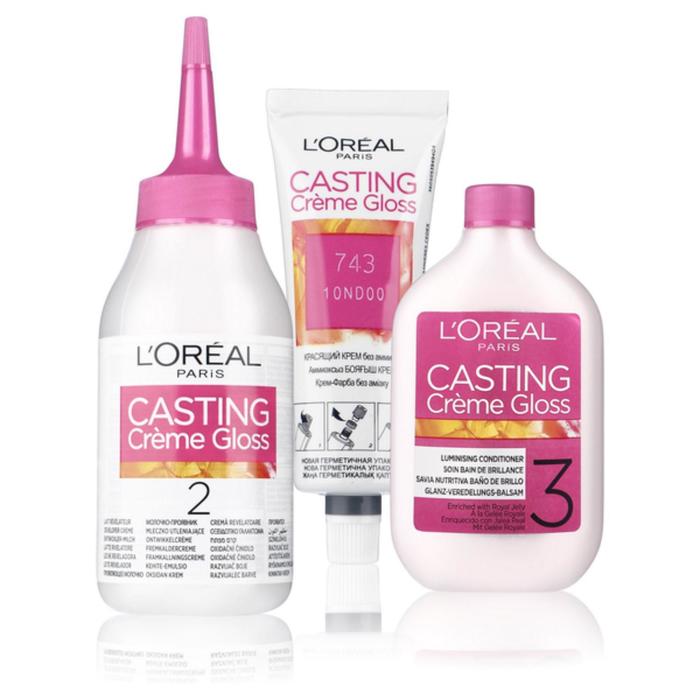 Краска для волос L'Oreal Casting Creme Gloss, без аммиака, тон 515, морозный шоколад 13675