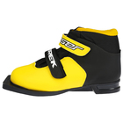 Ботинки лыжные TREK Laser NN75 ИК, цвет жёлтый, лого белый, размер 35 - Фото 2