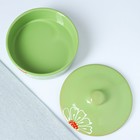 Набор для холодца Псковский гончар «Подарочный», керамика, 3 ёмкости, 0.75 л, зелёный - Фото 4