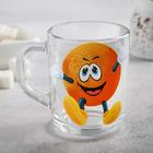 Кружка «Фруктис», 200 мл, стекло, рисунок МИКС - Фото 1