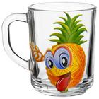Кружка «Фруктис», 200 мл, стекло, рисунок МИКС - Фото 6