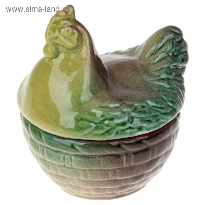 Масленка "Курочка" - Фото 1