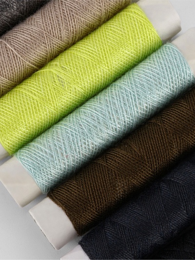 Нитки 40/2, 9.5 м, набор 12 шт., МИКС