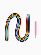 Набор для квиллинга 160 полосок шириной 0.3 см, инструмент «Цветок», 20×8.7 см - Фото 5