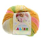 Пряжа "Baby Wool Batik" 40% шерсть, 40% акрил, 20% бамбук 175м/50гр (4390) - Фото 2