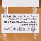 Пряжа "Angora Gold" 20%шерсть, 80%акрил 550м/100гр (55 белый) - Фото 4