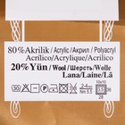 Пряжа для вязания спицами, крючком ALIZE, Angora Gold, 20% шерсть, 80% акрил, 550 м/100 г, (55 белый) - Фото 4