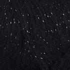 Пряжа для вязания спицами, крючком ALIZE, Angora Gold Simli, 75% акрил, 20% шерсть, 5% металлик, 500 м/100 г, (60 чёрный) - Фото 1