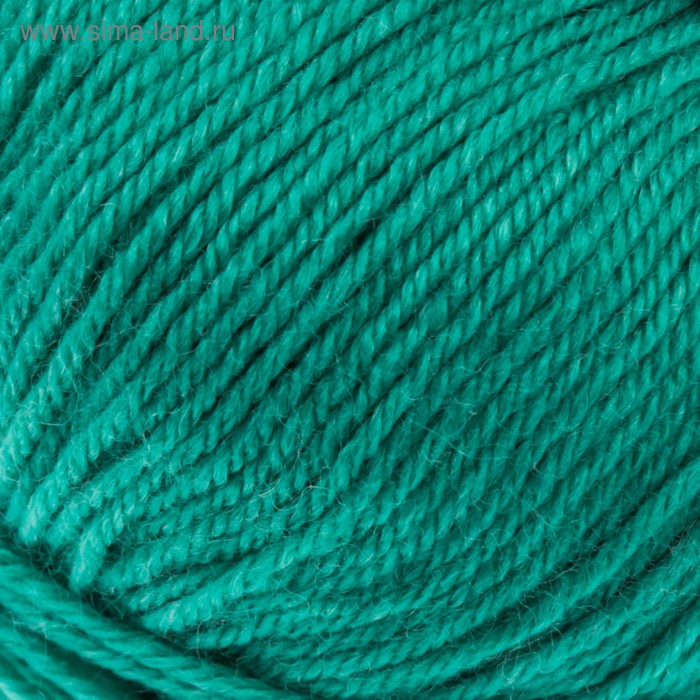 Пряжа "Baby Wool" 40% шерсть, 40% акрил, 20% бамбук 175м/50гр (610 изумруд) - Фото 1