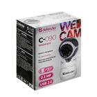 Веб-камера Defender C-090, 0.3 Мп, 640x480, микрофон, черная - Фото 2
