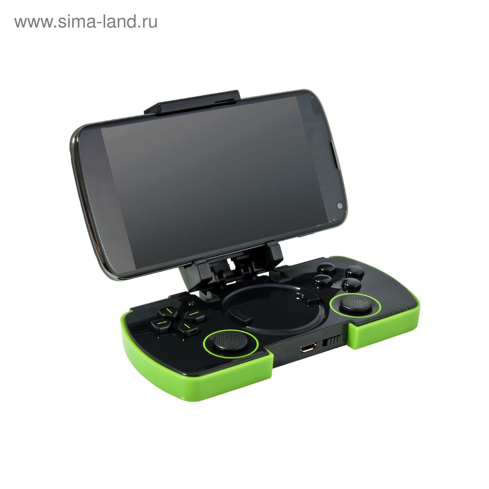 Геймпад DEFENDER Mobile Master, bluetooth, для Android/IOS, черно-зеленый