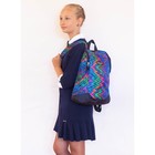 Рюкзак школьный, отдел на молнии, цвет чёрный - Фото 8
