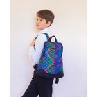 Рюкзак школьный, отдел на молнии, цвет чёрный - Фото 10