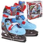 Коньки детские "Команда Мстители", размер 33-36 - Фото 1