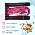 Снегокат «Ника джамп», розовый, сиреневый, СНД1/ПН2 Nika Kids - Фото 3