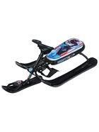 Снегокат «Ника-кросс Гонки», СНК, цвет чёрный - Фото 5