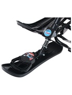 Снегокат «Ника-кросс Гонки», СНК, цвет чёрный - Фото 7