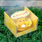 Сувенир цыпа "Цыпа с цыплятами и яйцом в корзинке" 5 х 5 х 4 см - Фото 2